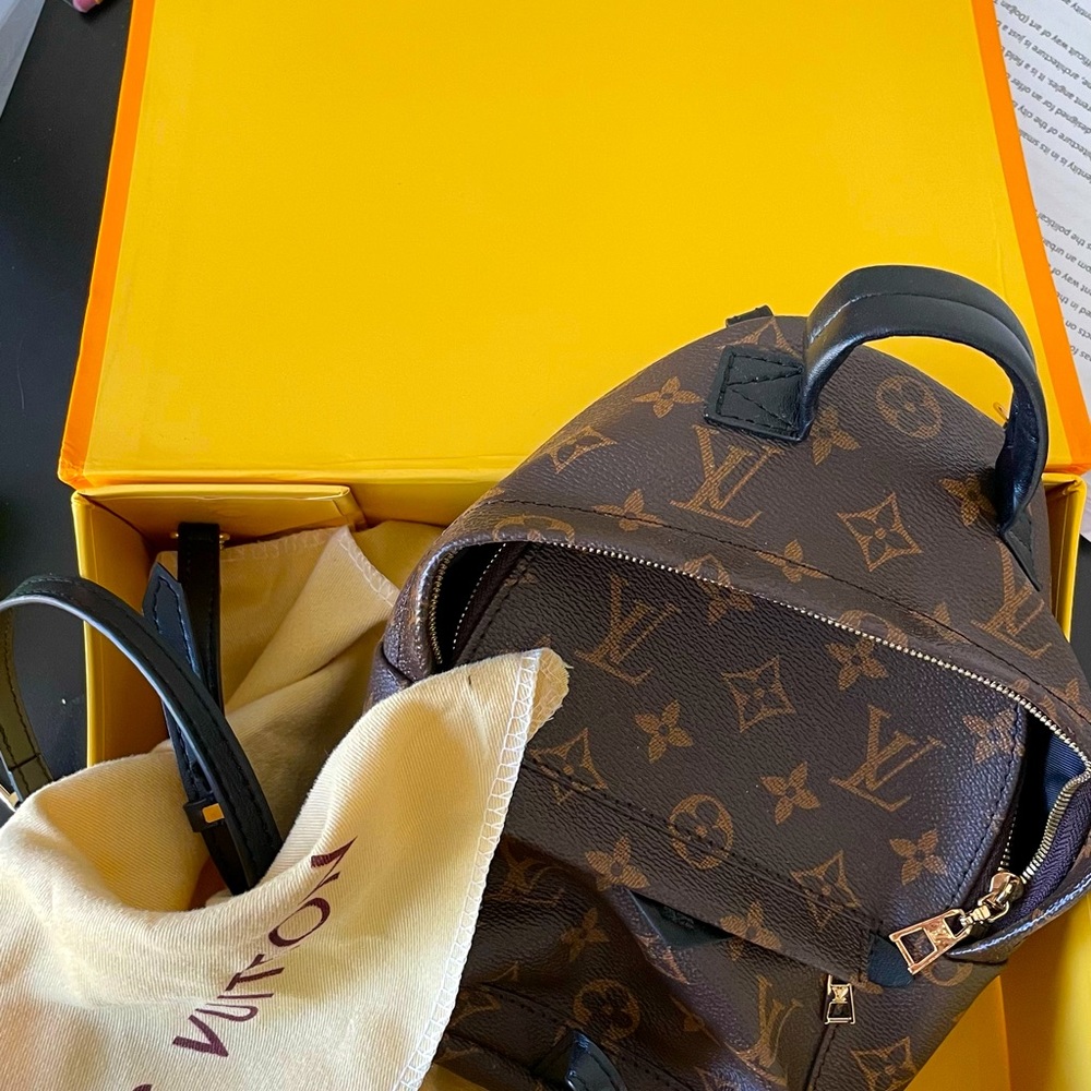 louis vuitton (l/v): mini palm springs
